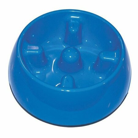 DOGIT Go Slow Anti-Gulping Bowl, Blue Xs 1773